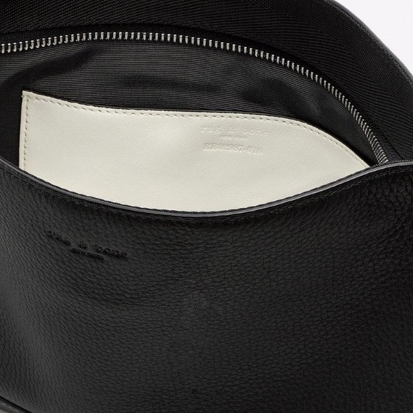 Like new Rag & Bone Black Compass Crossbody Bag or Clutch w/ Cards & dust bag! - Picture 5 of 13